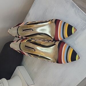 J.Renee Stripped Pumps SZ 8M